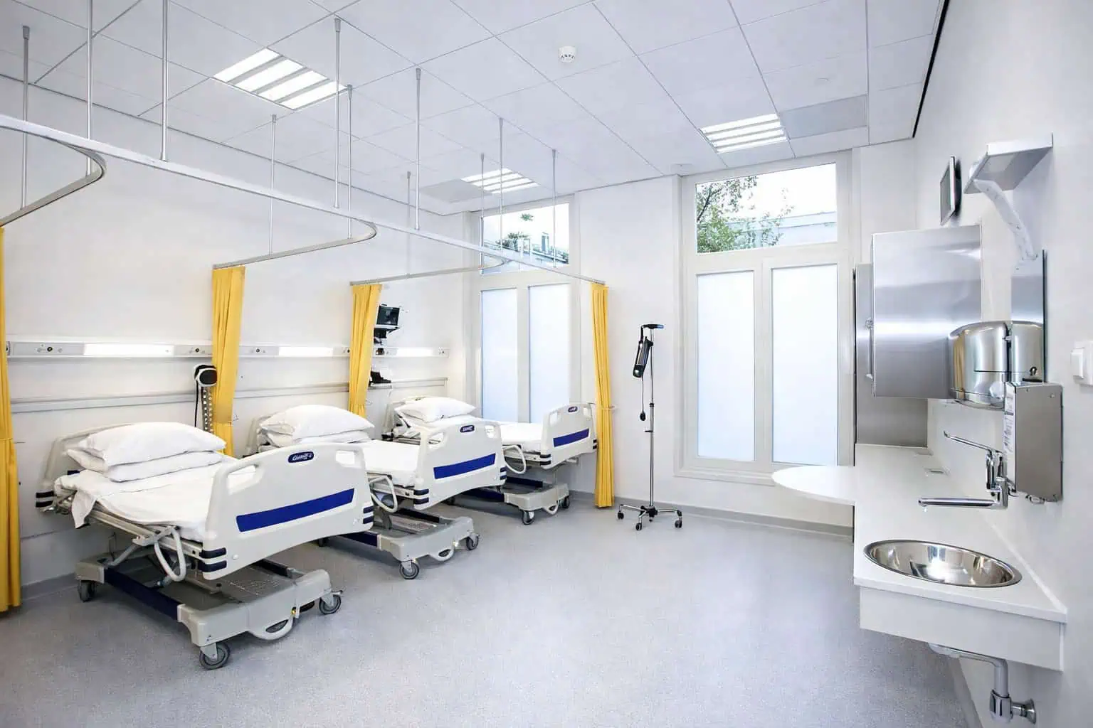 Sala odpoczynku po zabiegu w klinice Stadskliniek Utrecht